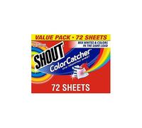 ShoutÃ‚ Color Catcher Dye Trapping Sheets, 72.0 Count by Shout