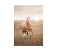SHOUXI Art Poster Decor Unframed Autumn Scape Yak Horse Zebra Wheat Posters Print Wall Art Aesthetics Canvas Painting For Living Room Modern Home Decor(F,20x30cm)