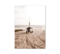 SHOUXI Art Poster Decor Unframed Autumn Scape Yak Horse Zebra Wheat Posters Print Wall Art Aesthetics Canvas Painting For Living Room Modern Home Decor(H,40x60cm)