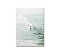 SHOUXI Art Poster Decor Unframed Coconut Palm Tree Beach Nature Print Posters Minimalist Wall Art Aesthetics Canvas Painting For Living Room Modern Home Decor(C,30x40cm)