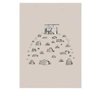 SHOUXI Art Poster Decor Unframed Jesus Feed The 5000 Look At The Birds Print Posters Minimalist Modern Canvas Painting For Living Room Home Wall Art Decor(E,20x30cm)