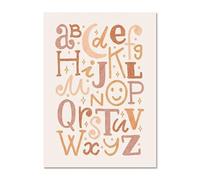 SHOUXI Art Poster Decor Unframed Nursery Wall Pictures Love Canvas Painting Sun Rainbow Prints Alpaca Bear Posters And Nordic Paintings Kids Room Decor(C,40x60cm)
