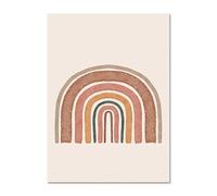 SHOUXI Art Poster Decor Unframed Nursery Wall Pictures Love Canvas Painting Sun Rainbow Prints Alpaca Bear Posters And Nordic Paintings Kids Room Decor(G,30x40cm)
