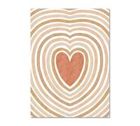 SHOUXI Art Poster Decor Unframed Nursery Wall Pictures Love Canvas Painting Sun Rainbow Prints Alpaca Bear Posters And Nordic Paintings Kids Room Decor(E,40x60cm)