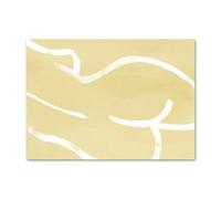 SHOUXI Art Poster Decor Unframed Sunflower Orchid Butterfly Yellow Dahlia Beige Posters No Frame Prints Wall Art Canvas Pictures Living Room Decor(D,40x60cm)