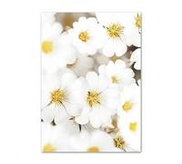 SHOUXI Art Poster Decor Unframed Sunflower Orchid Butterfly Yellow Dahlia Beige Posters No Frame Prints Wall Art Canvas Pictures Living Room Decor(I,60X90cm)