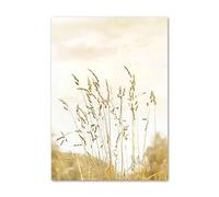 SHOUXI Art Poster Decor Unframed Sunflower Orchid Butterfly Yellow Dahlia Beige Posters No Frame Prints Wall Art Canvas Pictures Living Room Decor(J,40x60cm)