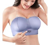 Shouxiut Boob Massager | Breathable Bust Massage Tool,Rechargeable Electric Heated Breast Massager for Travel, Home, Hospital, Postpartum, Daily Nursing