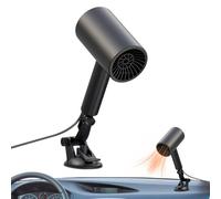 Shouxiut Car Heater Fan | 360 Degrees Rotating Portable Electronic Auto Fan Heater,2 Mode Adjustable Defroster for Travel Outdoor Foggy Night Morning Parking Driving Commute Winter
