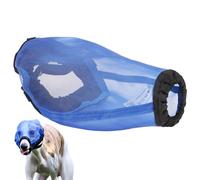 Shouxiut Dog Muzzle - Adjustable Mouth Cover - Muzzle for Medium Sized Dog,for Puppy Biting Barking Anti Bite Bark Training Drinking Chewing