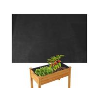 Shouxiut Fabric Planter Liner For Large Veg Trough, Outdoor Raised Bed Planter Liner, Landscaping Fabric, Breathable Recyclable Waterproof Garden Bed Liners, Non-Woven Plant Liners Gardening Grow