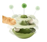 Shouxiut Interactive Cat Toy Ball Tower | Mental Physical Exercise,Interactive Indoor Cat Ball Track Toy,for Living Room Bedroom Small Medium Large Breeds