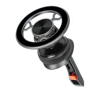 Shouxiut Phone Mount for Car Magnetic - Magnetic Vacuum Car Navigation Support Holder,Adjustable Automotive Cell Phone Stand Multifunctional Desktop Gym Home Sedans Traveling Trucks