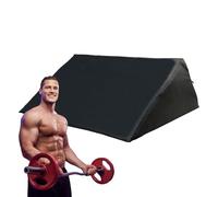 Shouxiut Preacher Bench,Seated Curl Pad - Equipment Foam Portable Training Aid for Women Arm Men Workout Bicep Home Gym Chest Fitness