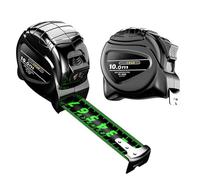 Shouxiut Tape Measure | 32.8Ft Double Side Scale Tape Measure | Fluorescent Measuring Ruler Double Side Scale Portable Woodworking Tools for Daily Household Agricultural