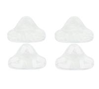shouzhigo Steam Mop Pads for H2O X5 Steam Cleaners Replacement Universal Washable Triangular Microfibre Floor Cloth Pads (4)
