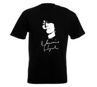 SHOUZUREN Chrissie Hynde Pretenders T Shirt Black 3XL