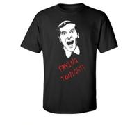 SHOUZUREN Frying Tonight! Funny T-Shirt Inspired by Carry on Screaming Film Comedy Horror Black XXL