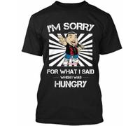 SHOUZUREN Gabriel Iglesias Commedy Show - Im Sorry for What I T-Shirt Black 3XL