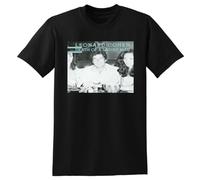 SHOUZUREN Leonard Cohen T Shirt Death of a Ladies Man Vinyl cd Cover Black 3XL