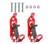 Shovel & Axe Mount for Roof Rack - Heavy Duty Metal Rubber Clip Mounting Kit | Universal Quick-Release Tool Holder for, Boat & Wall Mount 2Pcs