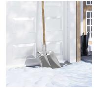 vidaXL Shovel Head 4 pcs Silver 45 x 38 cm Aluminum