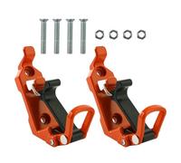 Shovel Holder Mount Kit - Heavy Duty Metal Rubber Clamp Wall Bracket Storage Rack for Axe Tool Secure Car Trailer Garage Use | Ideal Outdoor Vehicle Camping Workshop Space Saving Equipment Mounting