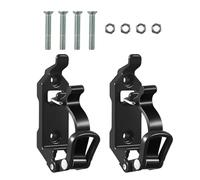 Shovel Holder Mount Kit - Heavy Duty Metal Rubber Clamp Wall Bracket Storage Rack for Axe Tool Secure Car Trailer Garage Use | Ideal Outdoor Vehicle Camping Workshop Space Saving Equipment Mounting