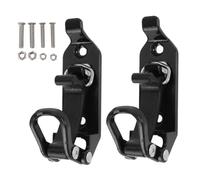 Shovel Mount for Roof Rack, 2pcs Wall Mounting Brackets Quick Release Axe Holder Mount Kit for Truck Boats Military Equipment and Tools (Black)