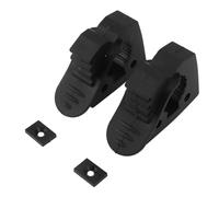 Shovel Mount Holder Bracket Heavy Duty Rubber Quick Release Tool Clamp for Off Road Vehicles ATVs UTVs 2PCS Set Fits 1 17 to 1 37 Inch Diameter Tools