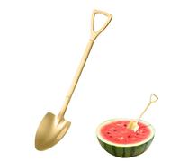 Shovel Shape Stainless Steel Spoons watermelon Mini square shovel Sharp shovel Fruit watermelon Cutter Slicer Tool kitchen gadgets, Ice Cream Fruit Spoon for Home, Kitchen or Restaurant (Sharp-1)