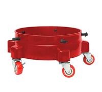 Shovel Wheels - Bucket Buddy Rolling Base, Wheelcart Standard Shovels, Strong Load Bearing Construction | Practical Transport Aid for Car Wash, Paint Work, DIY, Professional A