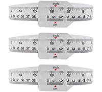Shovelmty 3 Pack Width Gauge, Small Tape Measure for Measuring the Circumference of Cups, Cups, Glasses and Drinking Glasses, DIY Crafts