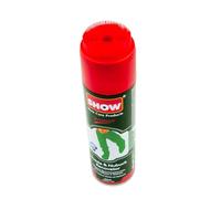 SHOW 250ml Suede Renovator Spray, 1 unit for suede & nubuck shoes and boots (Dark Green)