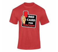 Show Anti-Racism the Red Card T Shirt - Wear Red Day Top for Kids and Adults, Awareness School Event Outfit 9-11 Years Style 1