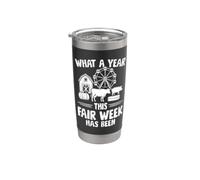 Show Barn Crew County Fair Week Stainless Steel Insulated Tumbler
