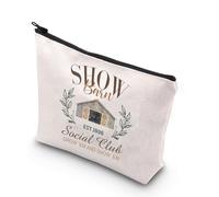 Show Barn Makeup Bag Show Mom Gift Stock Show Gift Show Barn Social Club Zipper Bag (Show Barn UK)