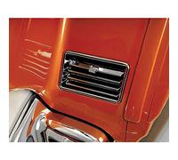 Show Chrome 52-642 Chrome Motorcycle Lower Air Vent For Honda Goldwing 2001-10