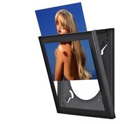 Show and Listen 12 Inch Vinyl Flip Frame - Black