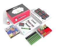 Show Me A4 Lined Drywipe Board 107-Piece Classpack