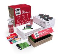 Show Me A4 Lined Drywipe Board 302-Piece Bulk Box