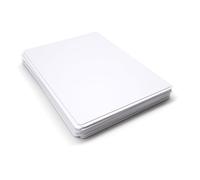 Show-me - A4 Mini Whiteboards | Plain Drywipe Boards | Lightweight 0.5mm Super-Flexible Design | Portable Classroom and Study Essential for School Use, Pack of 35