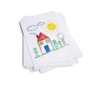 Show-me A4 Plain Flexible Whiteboards, Pack of 10