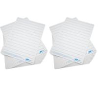 Show-me A4 Supertough Lined Drywipe Board 10-Pieces SRL10 (Pack of 2)