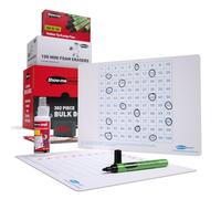 Show-me B/HSB A4 Hundred Square Gridded Boards, Bulk Kit (Pack of 100)