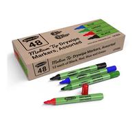 Show-me CP48A. Quantity per pack: 48 pc(s) Writing colours: Assorted colours Tip type: Bullet tip. Package type: Box