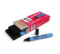 Show-me Drywipe Marker Fine Tip Black (Pack of 10) FPSDP
