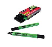 Show-me Drywipe Marker Medium Tip Black (10 Pack)