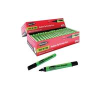 Show-me Drywipe Marker Medium Tip Black (100 Pack)