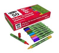 Show-me Drywipe Pen Assorted Medium Bullet Pack of 50